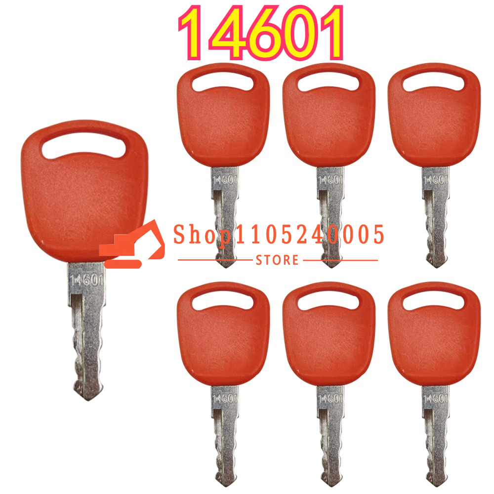 Heavy Equipment Keys Master Set - 20/10/5/1PCS 14601 Kunci Kontak untuk Traktor
