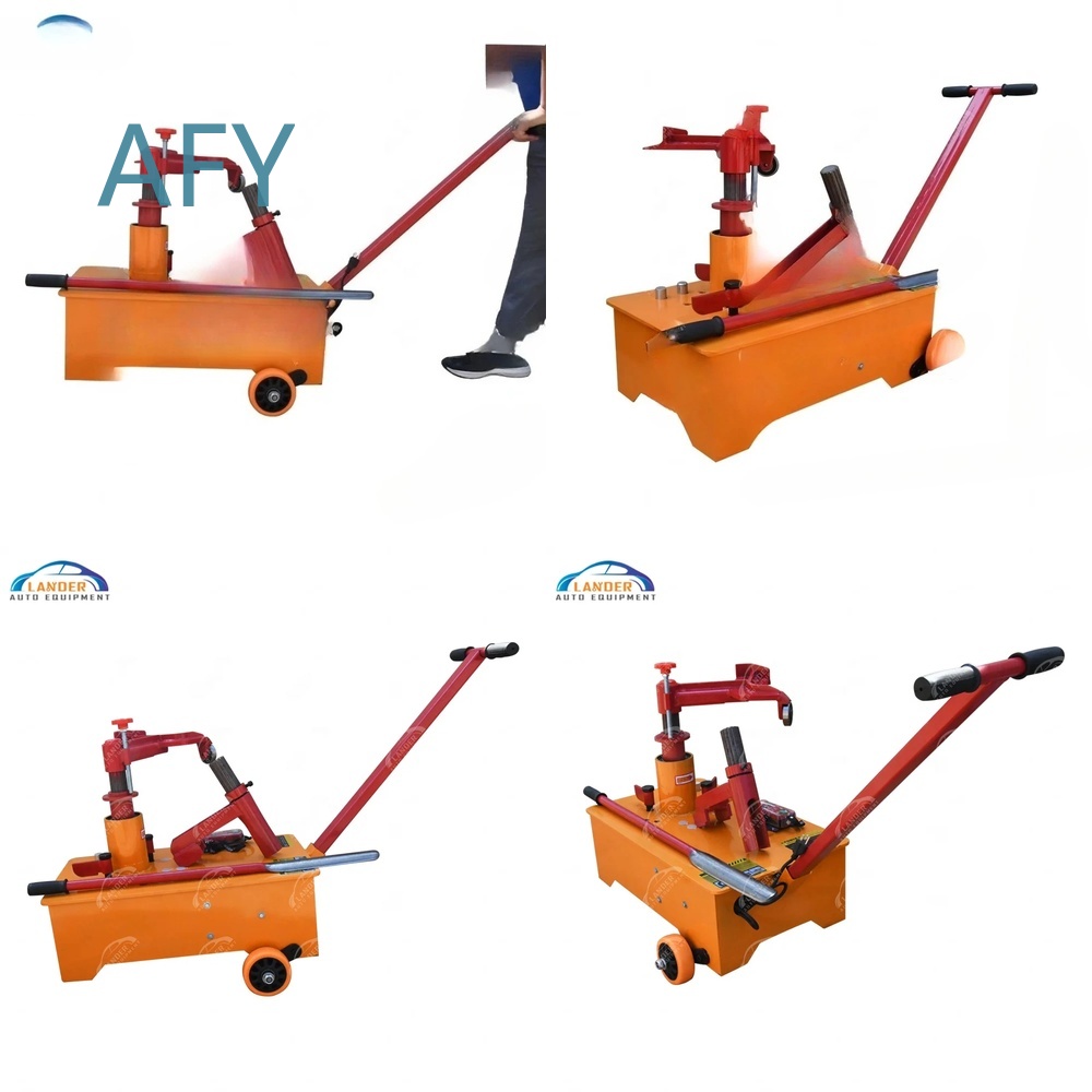 Heavy Equipment Service - Alat Pengganti Ban Truk Kecil Portabel