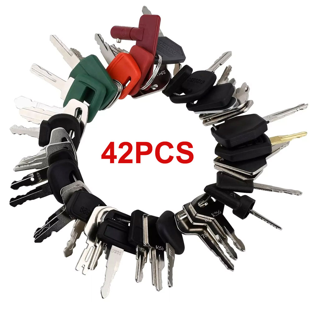 Heavy Equipment Keys Master Set - 42 kunci pengapian konstruksi peralatan berat