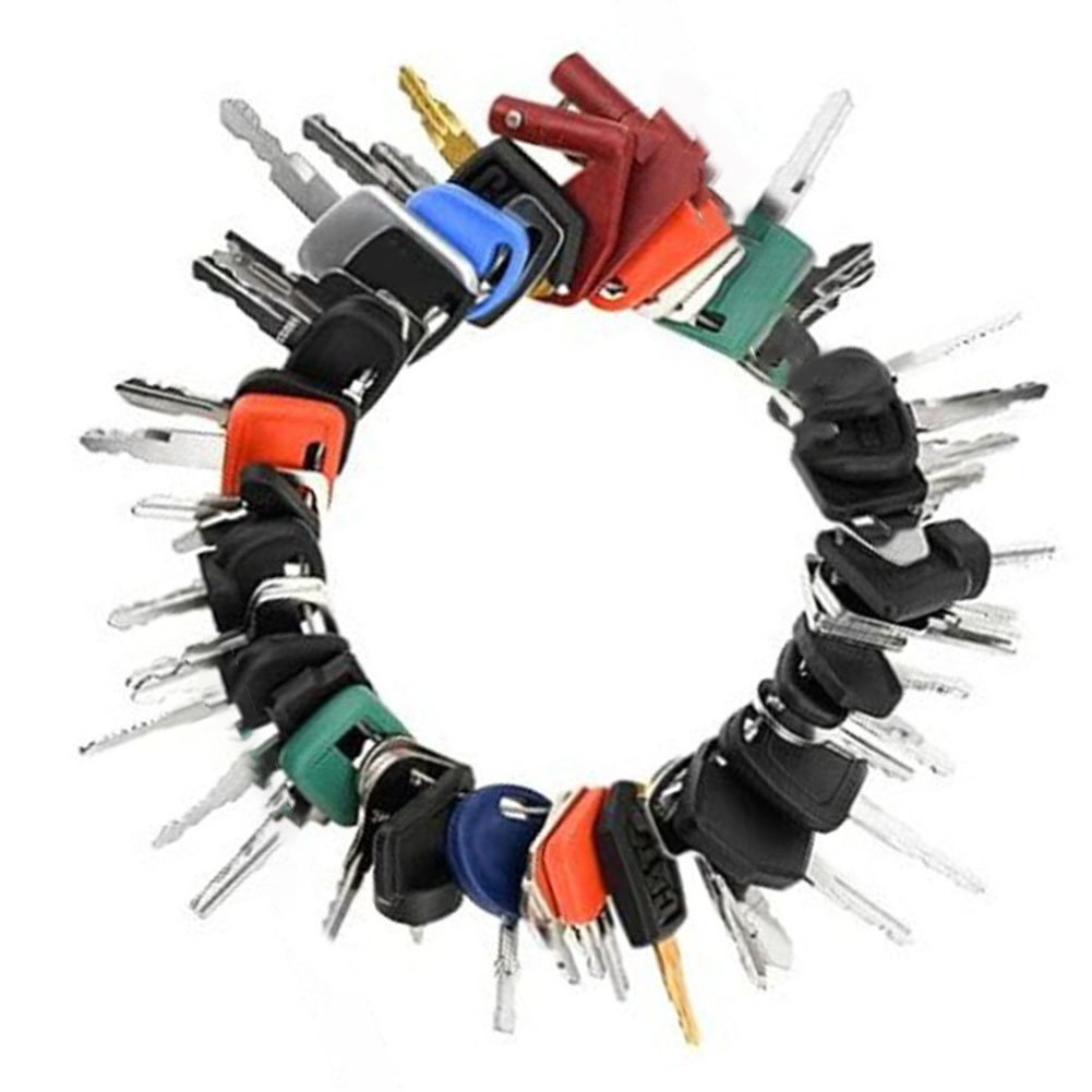Heavy Equipment Keys Master Set - 50pcs Set Kunci Master Alat Berat
