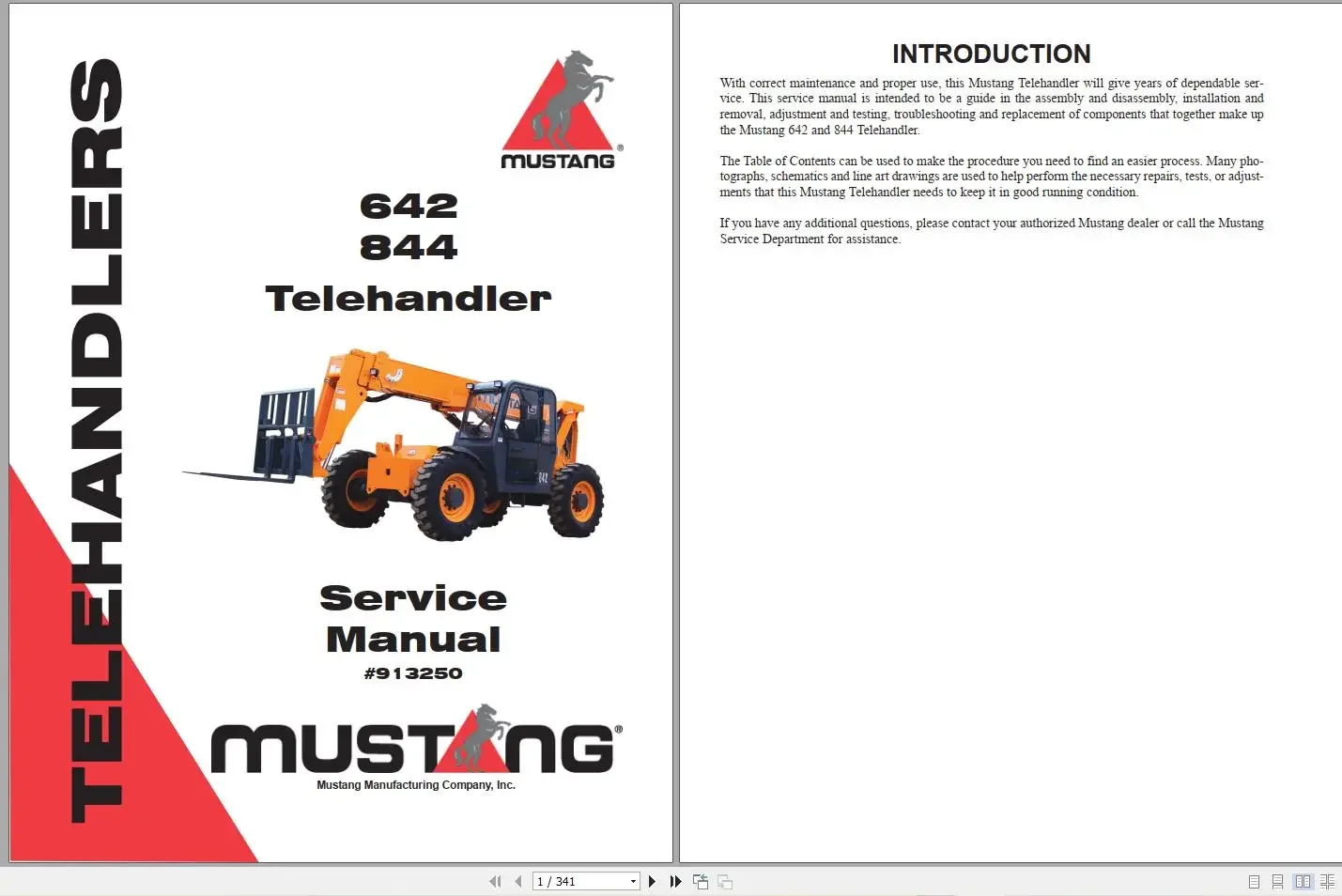 AutoEPC Mustang Mesin Alat Ber - Heavy Equipment Service ulasan dan harga