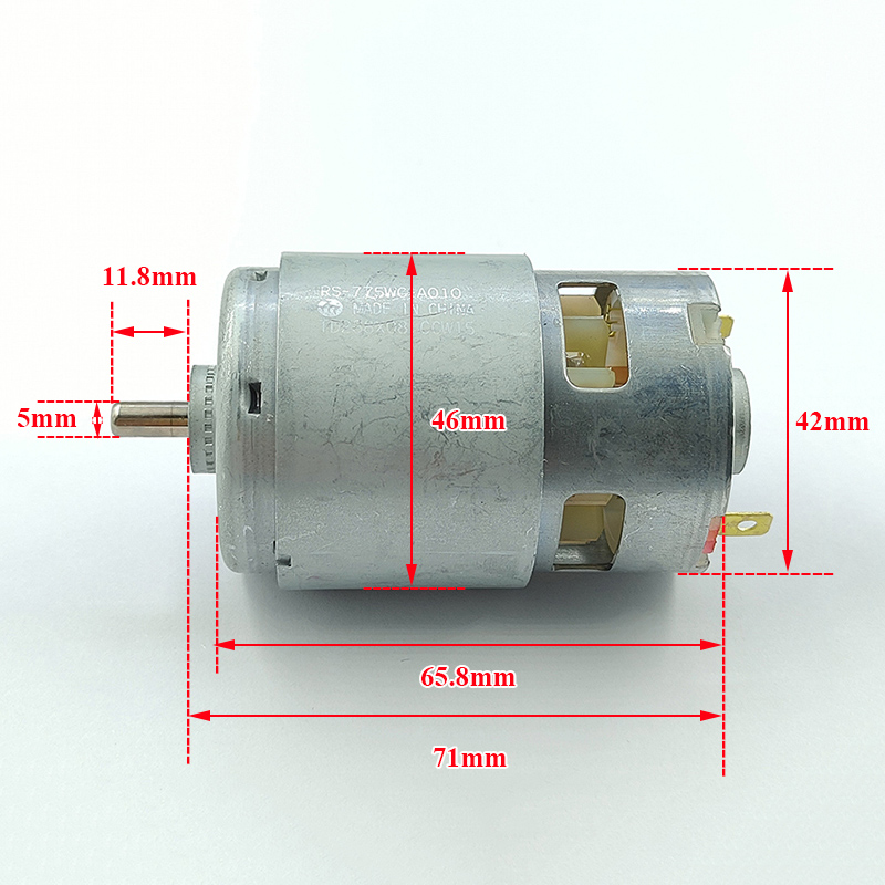 Motor DC 775 12V-18V 14V 20000 - Magnetic Drill Press ulasan dan harga