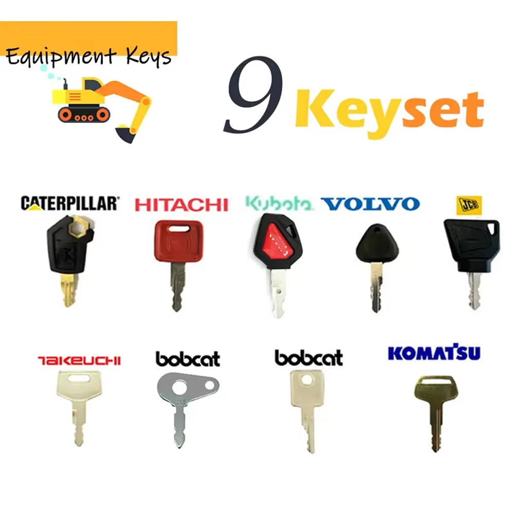 9 Buah Set Kunci Tanaman Utama - Heavy Equipment Keys Master Set ulasan dan harga
