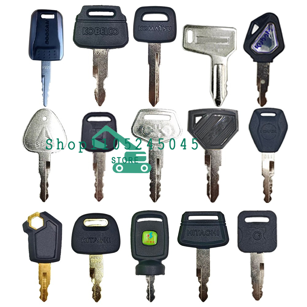 25PCS Set Kunci Master Excavat - Heavy Equipment Keys Master Set ulasan dan harga