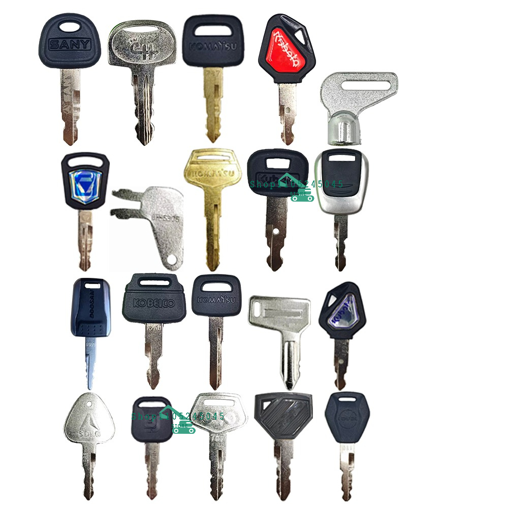 25PCS Set Kunci Master Excavat - Heavy Equipment Keys Master Set ulasan dan harga
