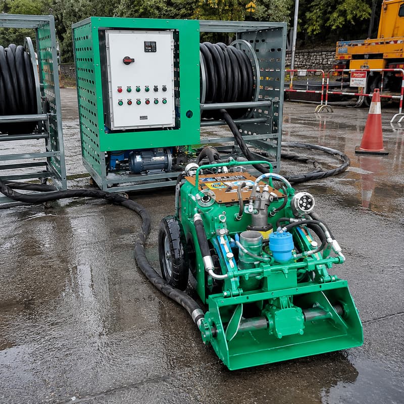 Robot Pembersih Crawler Tugas  - Heavy Equipment Service ulasan dan harga