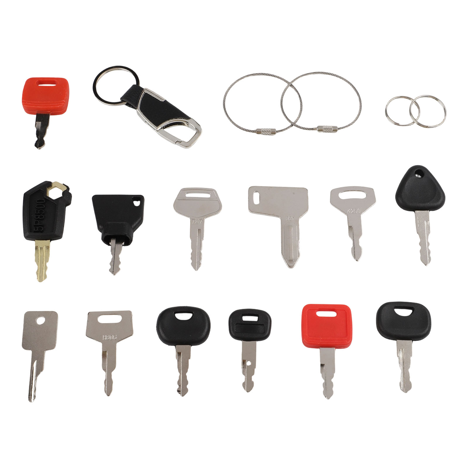 13Pcs Set Kunci Pengapian Untu - Heavy Equipment Keys Master Set ulasan dan harga