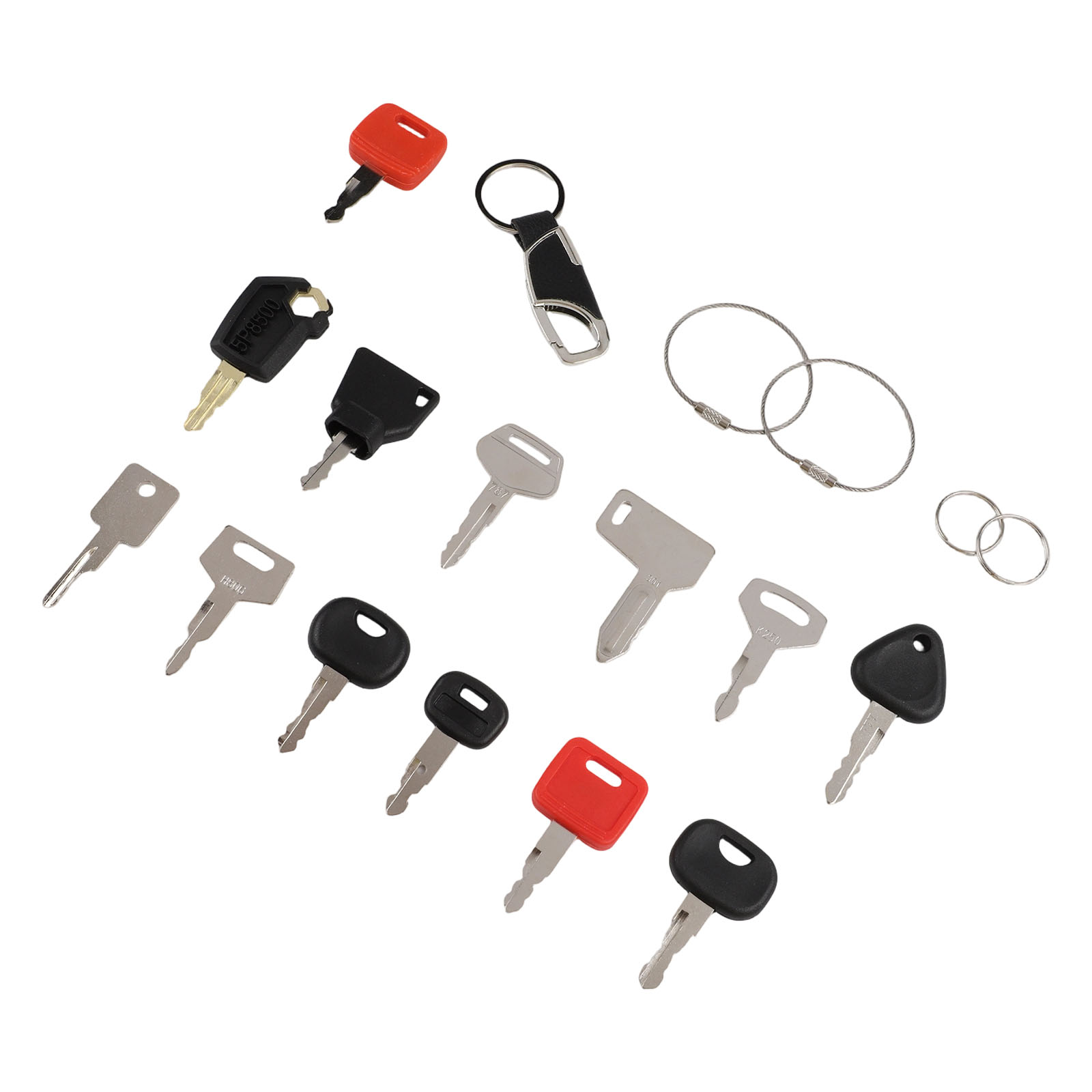 13Pcs Set Kunci Pengapian Untu - Heavy Equipment Keys Master Set ulasan dan harga