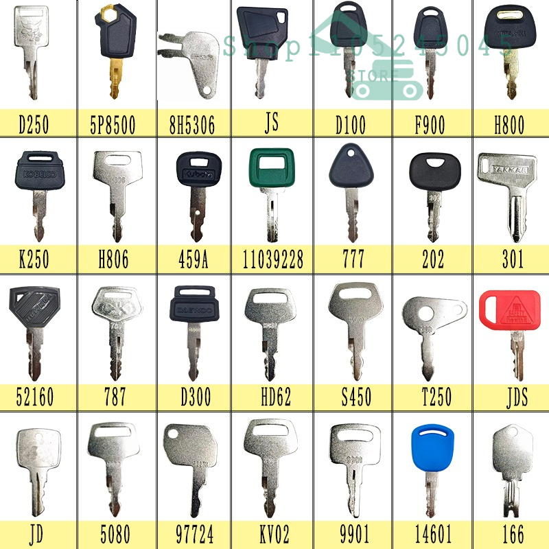 28/21/12Pcs Set Kunci Pengapia - Heavy Equipment Keys Master Set ulasan dan harga