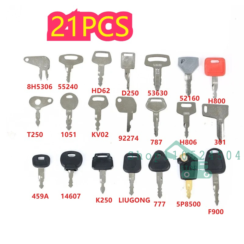 28/21/12Pcs Set Kunci Pengapia - Heavy Equipment Keys Master Set ulasan dan harga