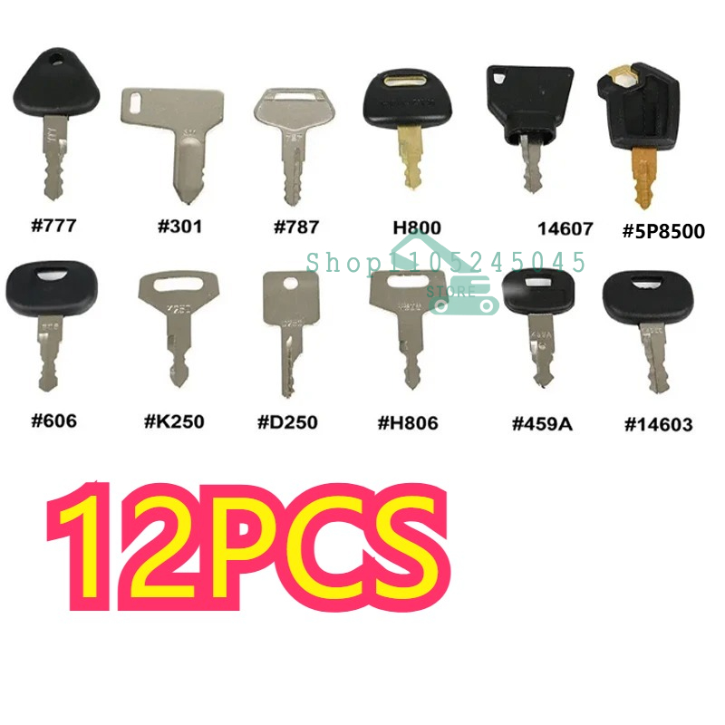 28/21/12Pcs Set Kunci Pengapia - Heavy Equipment Keys Master Set ulasan dan harga