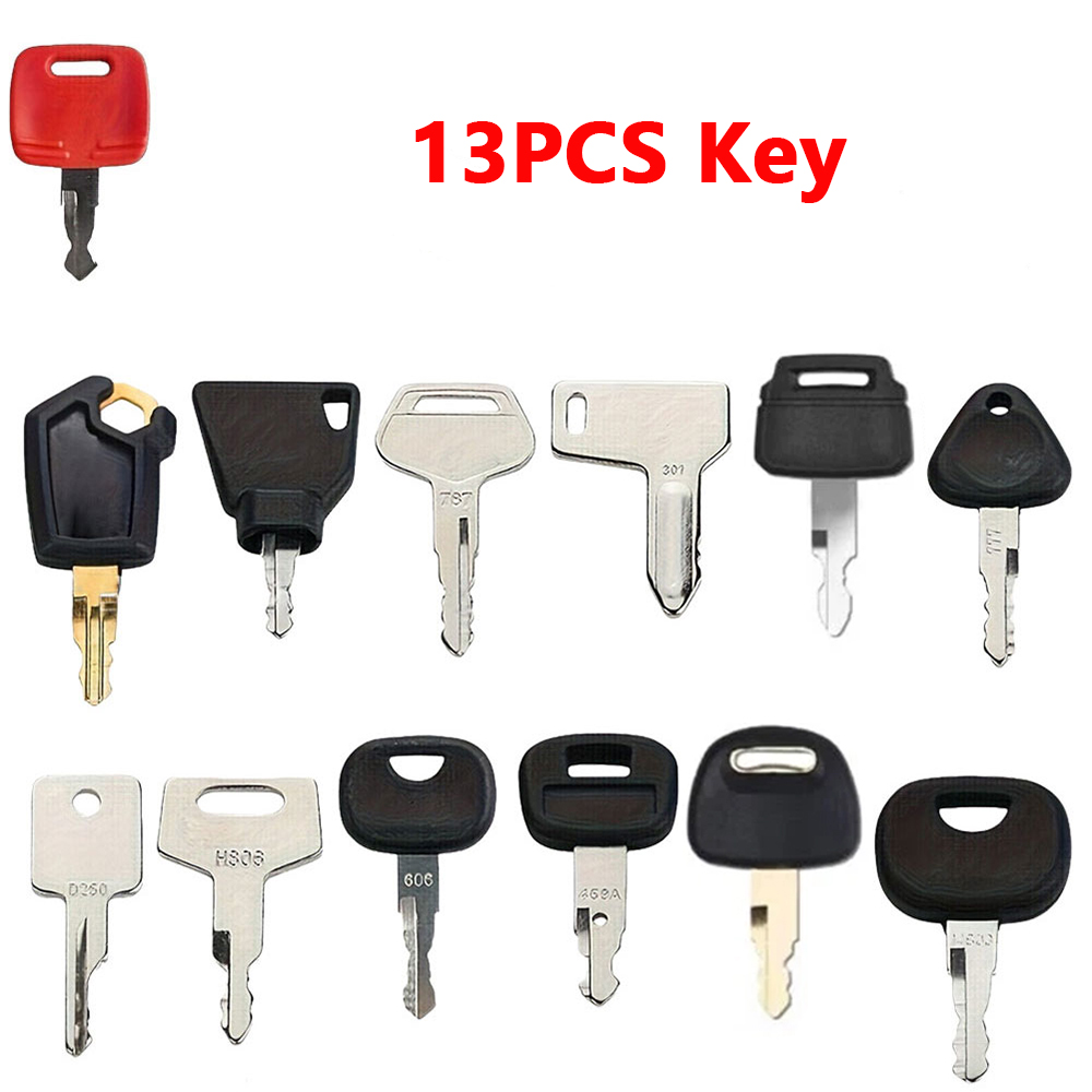 13PCS Set Kunci Pengganti Mesi - Heavy Equipment Keys Master Set ulasan dan harga