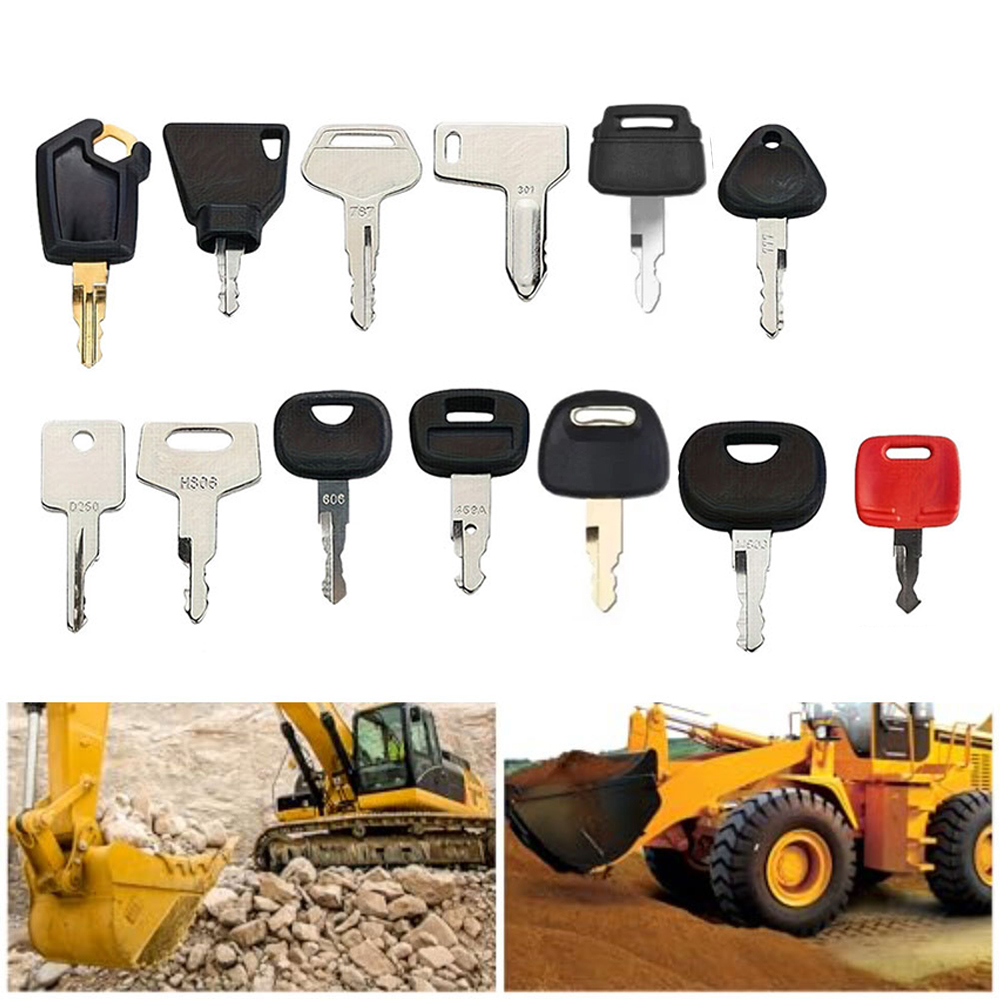 13PCS Set Kunci Pengganti Mesi - Heavy Equipment Keys Master Set ulasan dan harga