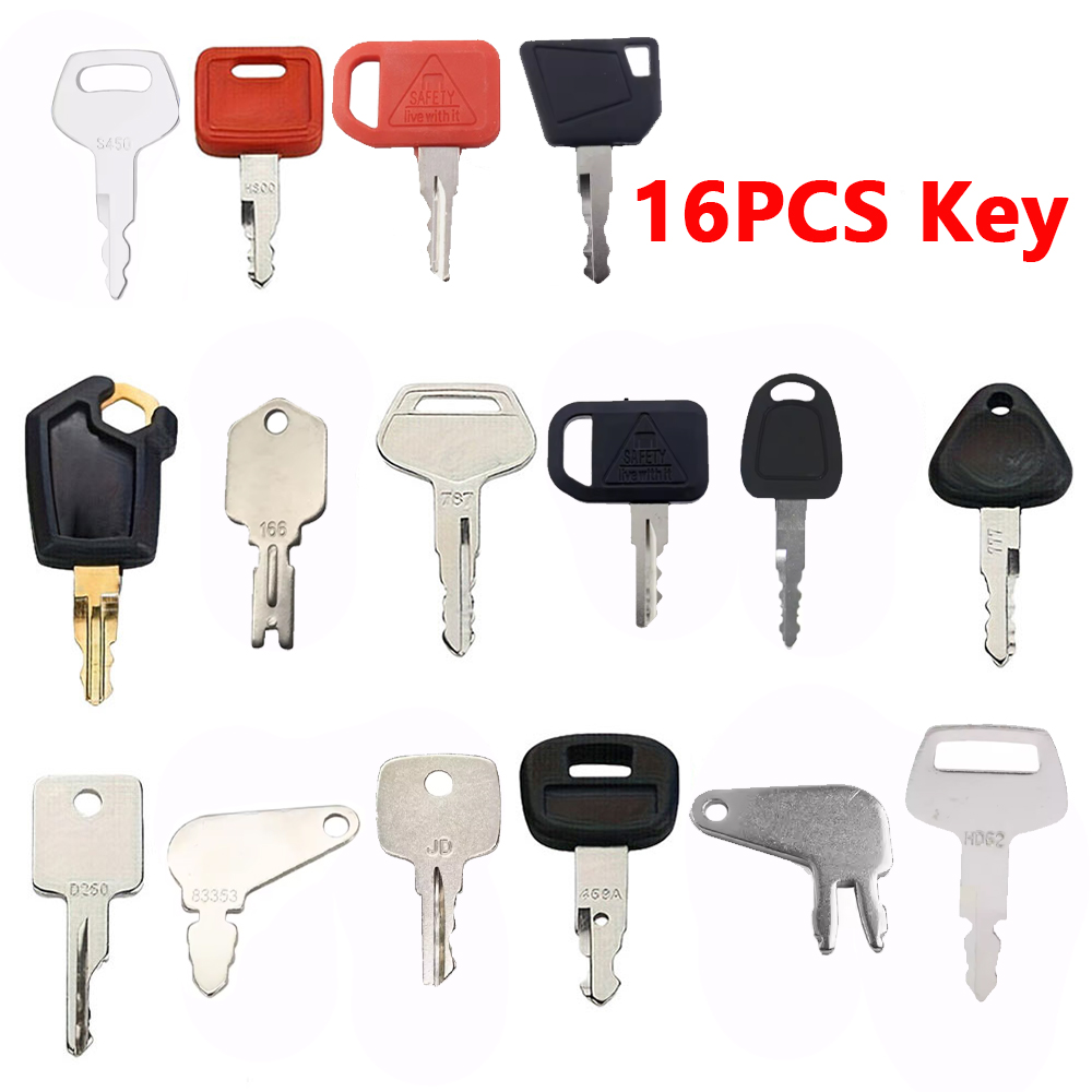 16PCS Set Kunci Peralatan Bera - Heavy Equipment Keys Master Set ulasan dan harga