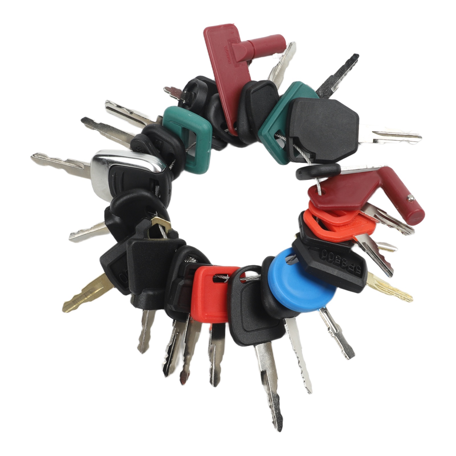 50PCS Set Kunci Pengapian Pera - Heavy Equipment Keys Master Set ulasan dan harga