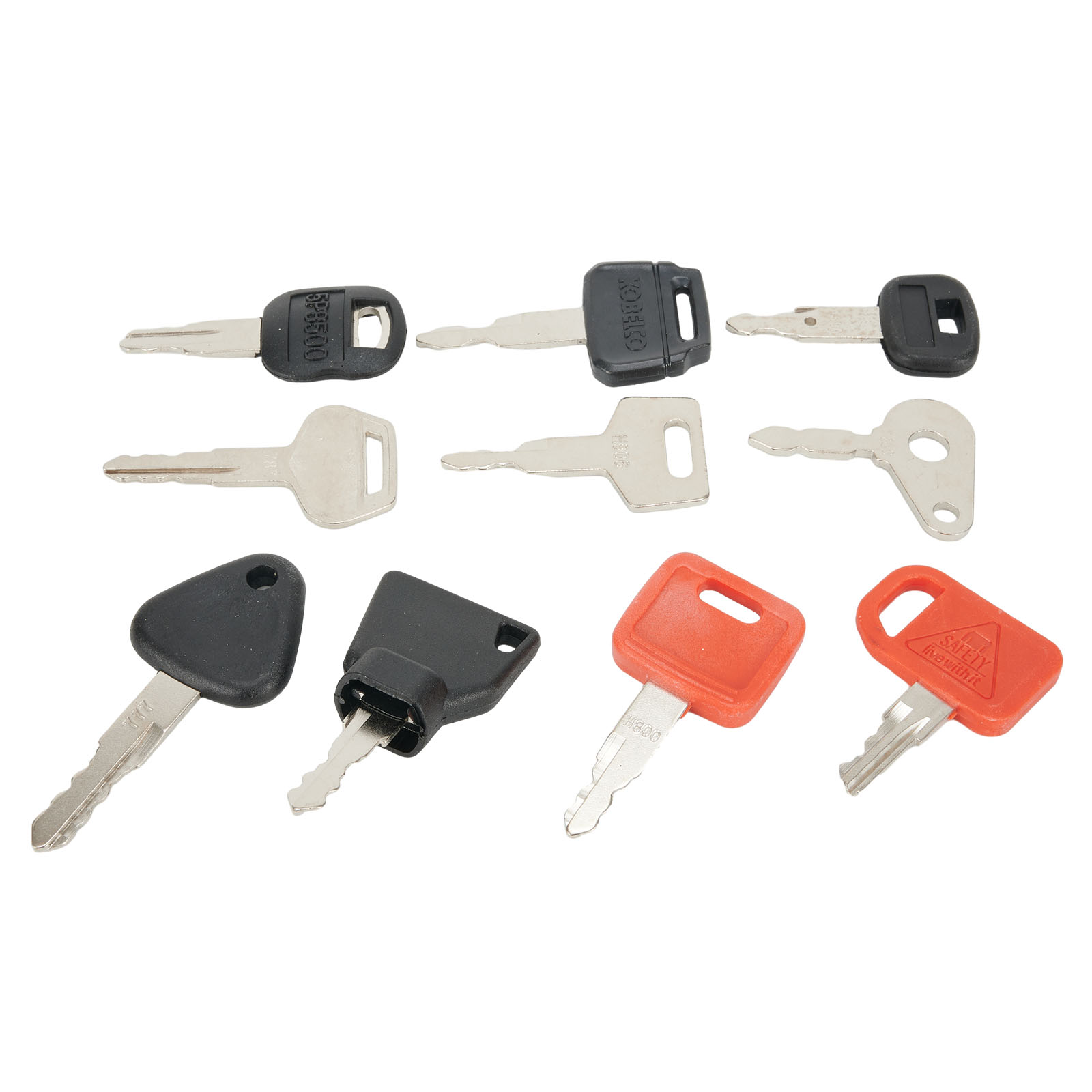 10 SET kunci Set pengapian kun - Heavy Equipment Keys Master Set ulasan dan harga